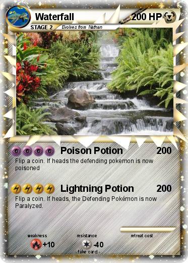 Pokemon Waterfall