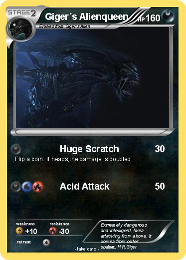 Pokemon Giger´s Alienqueen