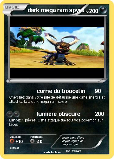 Pokemon dark mega ram spyro