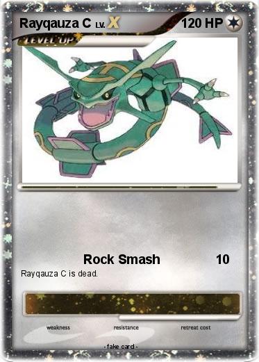 Pokemon Rayqauza C