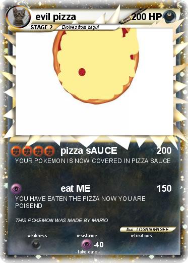 Pokemon evil pizza