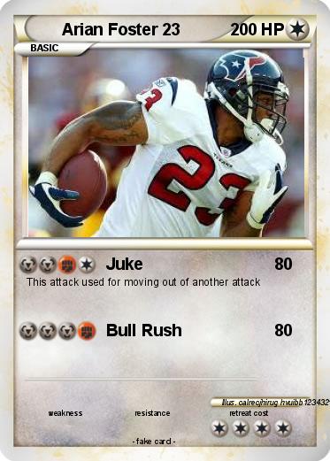 Pokemon Arian Foster 23