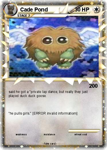 Pokemon Cade Pond