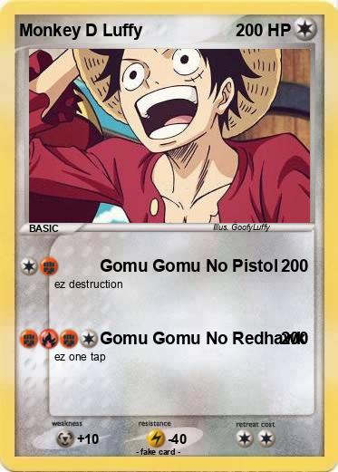 Pokemon Monkey D Luffy