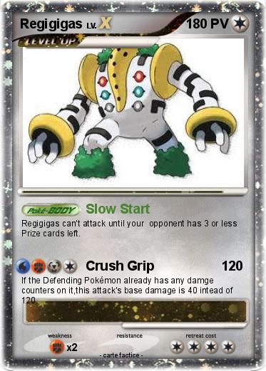 Pokemon Regigigas