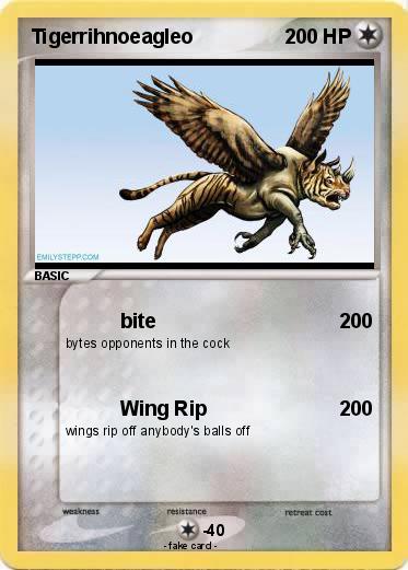 Pokemon Tigerrihnoeagleo