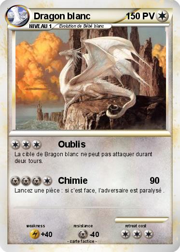 Pokemon Dragon blanc
