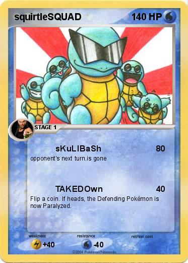 Pokemon squirtleSQUAD