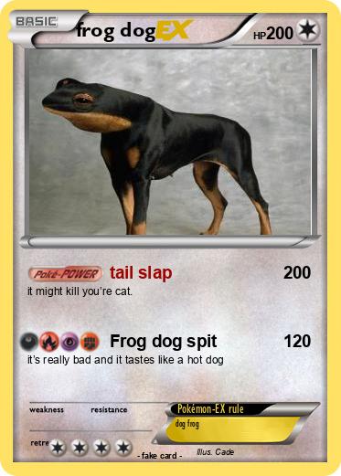 Pokemon frog dog