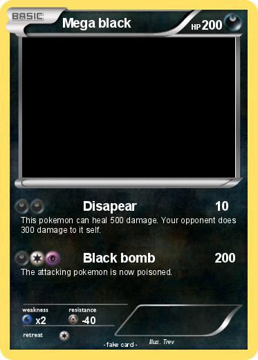 Pokemon Mega black