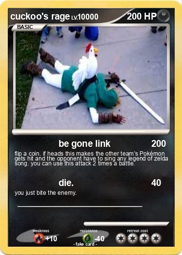 Pokemon cuckoo's rage