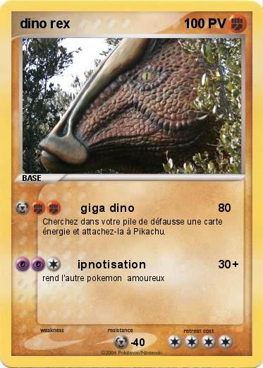 Pokemon dino rex