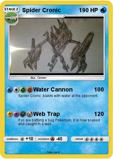 Pokemon Spider Cronic