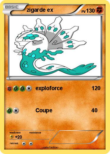 Pokemon zigarde ex
