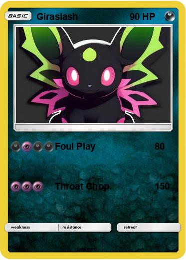 Pokemon Giraslash