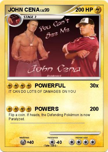 Pokemon JOHN CENA