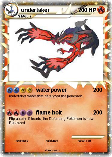 Pokemon undertaker