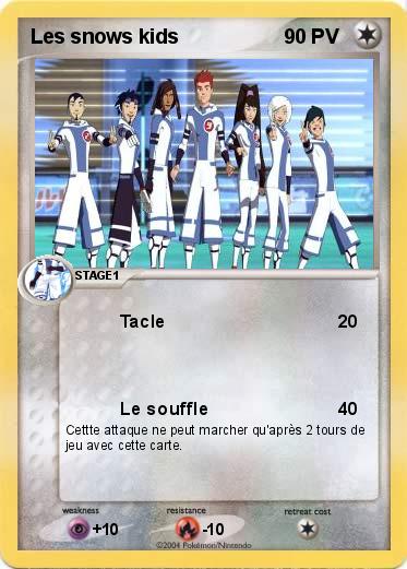 Pokemon Les snows kids