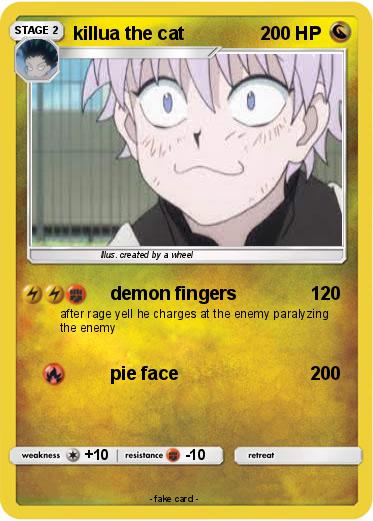 Pokemon killua the cat