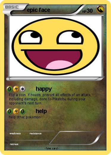 Pokemon epic face