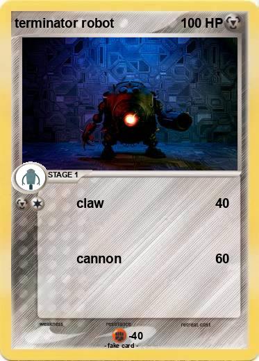 Pokemon terminator robot