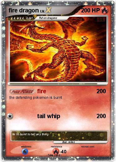 Pokemon fire dragon