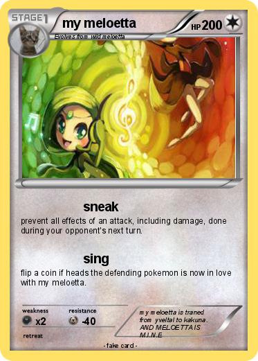 Pokemon my meloetta