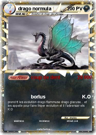 Pokemon drago normula