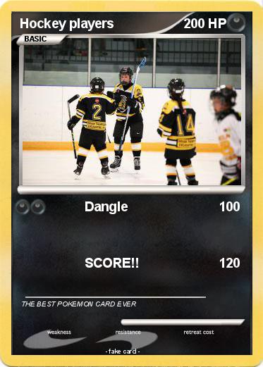 Pokemon Hockey players