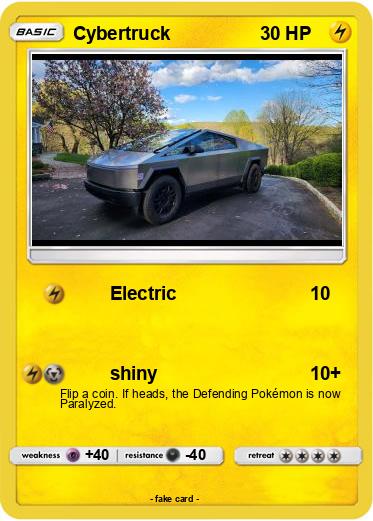 Pokemon Cybertruck