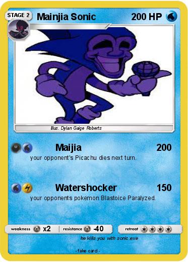 Pokemon Mainjia Sonic