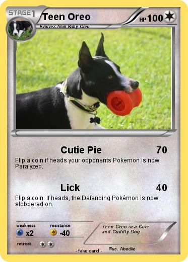 Pokemon Teen Oreo