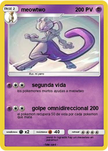 Pokemon meowtwo