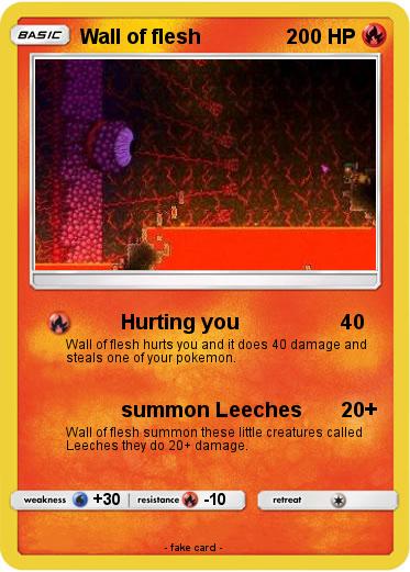 Pokemon Wall of flesh