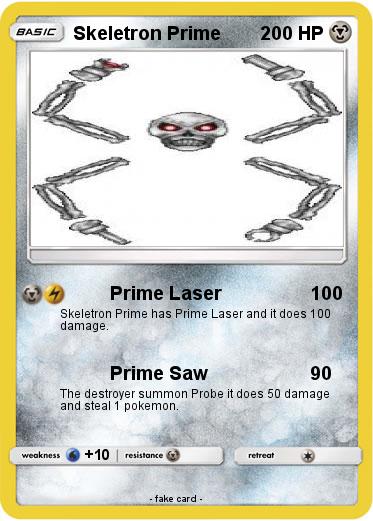 Pokemon Skeletron Prime