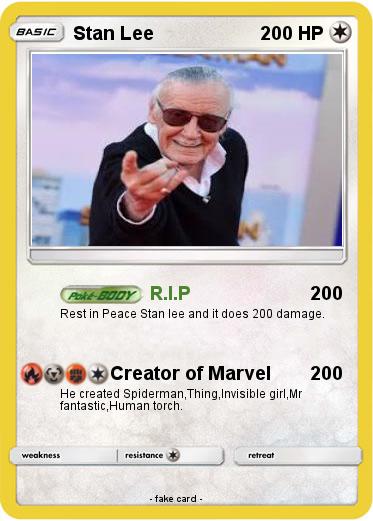 Pokemon Stan Lee