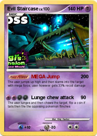 Pokemon Evil Staircase