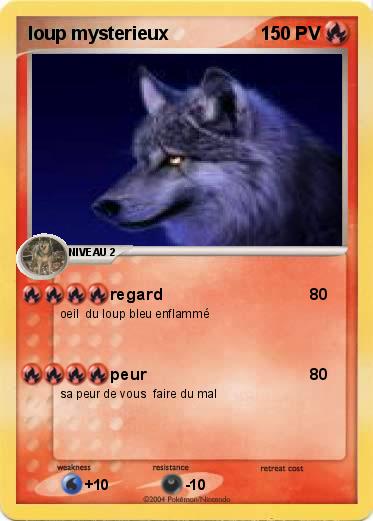 Pokemon loup mysterieux