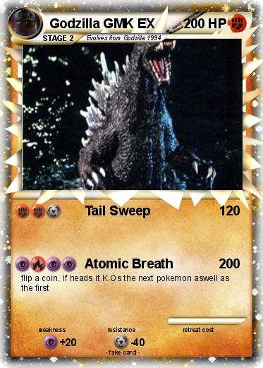 Pokemon Godzilla GMK EX