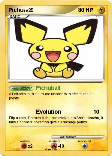 Pokemon Pichu
