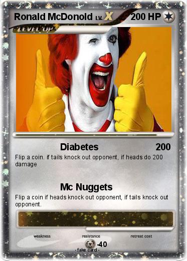 Pokemon Ronald McDonold