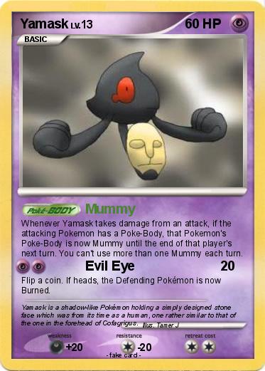 Pokemon Yamask