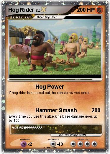 Pokemon Hog Rider