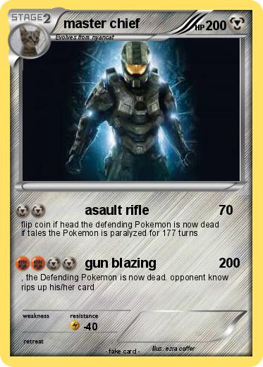 Pokemon master chief