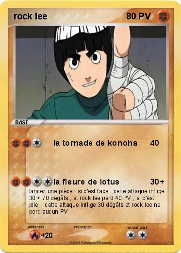 Pokemon rock lee