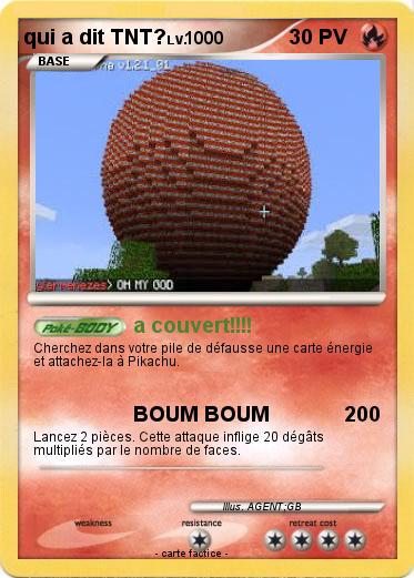 Pokemon qui a dit TNT?