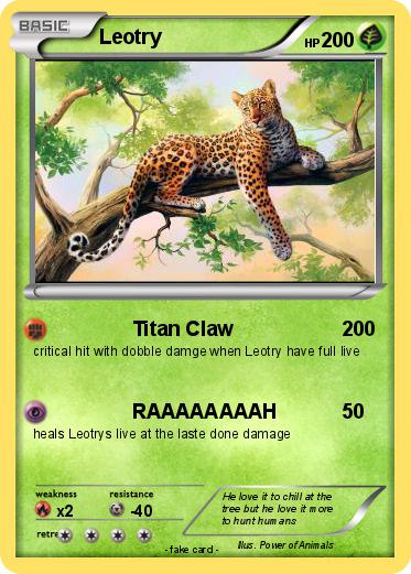 Pokemon Leotry