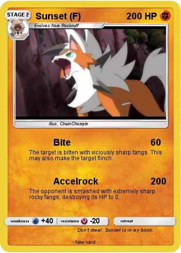 Pokemon Sunset (F)
