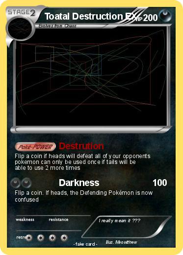 Pokemon Toatal Destruction EX