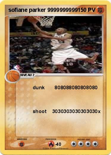 Pokemon sofiane parker 9999999999